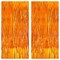 2 Pieces XtraLarge Orange Fringe Backdrop Curtain - 3.2x8 Feet, Orange Backdrop | Orange Streamers for Basketball Party Decorations | Orange Party Decorations, Orange Birthday Decorations